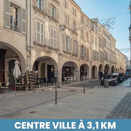 Studio 13 Min Plage - Parking - Menage & Linge Inclus La Rochelle  Exterior photo
