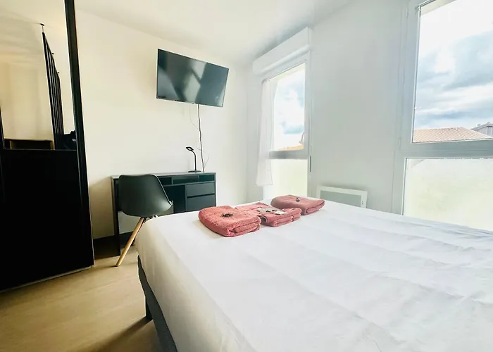 Studio 13 Min Plage - Parking - Menage & Linge Inclus