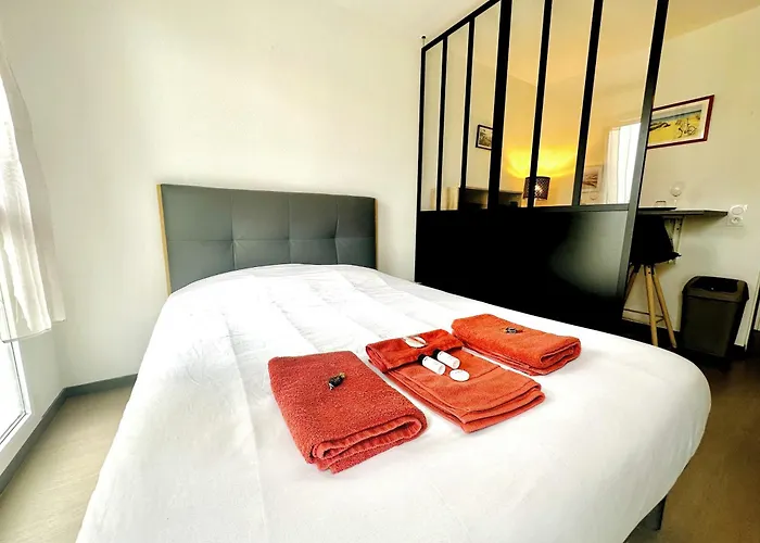 Studio 13 Min Plage - Parking - Menage & Linge Inclus